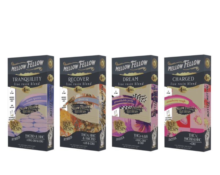 MELLOW FELLOW - DISPOSABLES - LIVE RESIN - 4ML - 6/BX