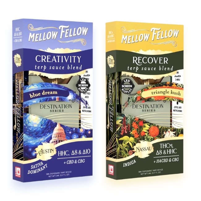 MELLOW FELLOW - DISPOSABLES - TERP SAUCE - 5ML - 6/BX
