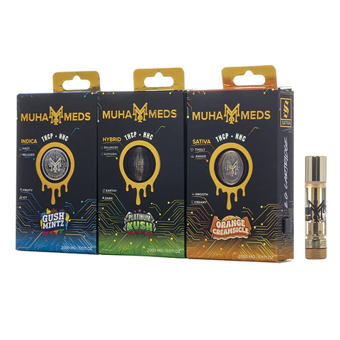 MUHAMEDS - DELTA - CARTRIDGE - LR - THCP+HHC - 2G - 5CT/BX