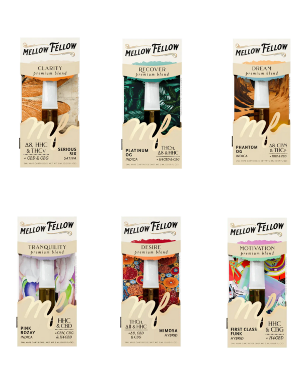 MELLOW FELLOW - CARTS - PREMIUM - 2ML - 6/BX