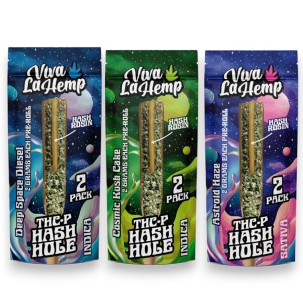 VIVA LA HEMP - PREROLLS - THCP HASH ROSIN - 2GM - 6/2PK
