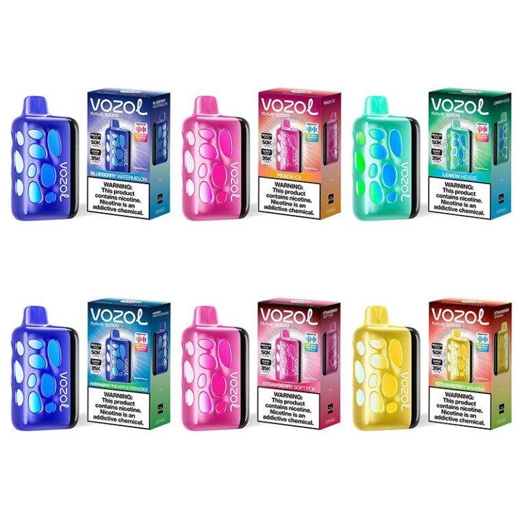 VOZOL 50000PUFF 5% DISPOSABLE 5PK