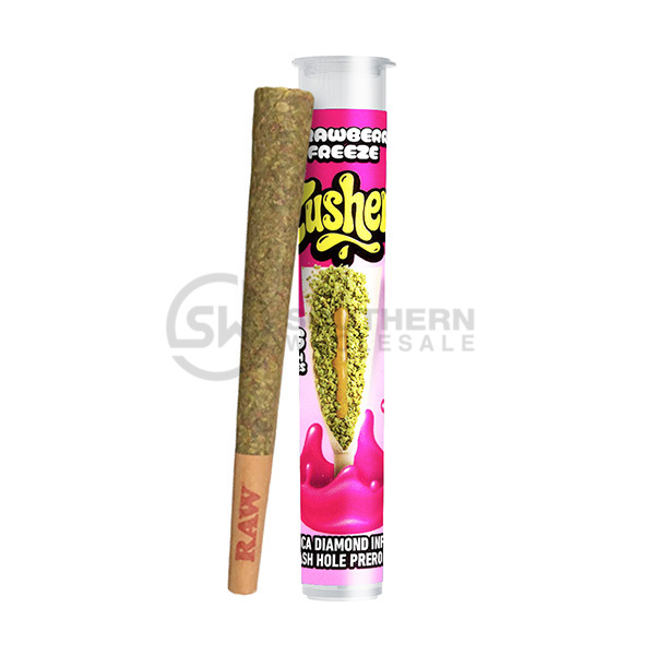 ZUSHERS - DELTA - PREROLL - THCP - DIAMOND INFUSED - HASH HOLE - 2GM/CT - 20PK/BX